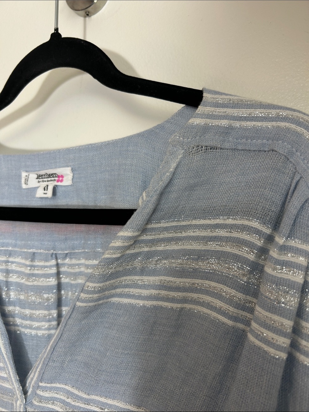 Lem Lem by Liya Kebede Cotton Blur Multicolor Dress size Large - Picture 4 of 10